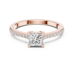 Arista Solitaire Ring