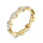 Opal Diamond Band