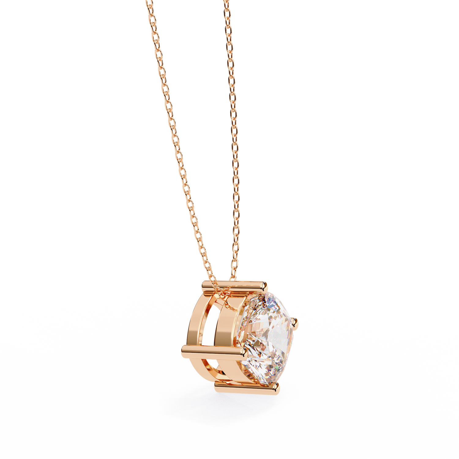 Hadassah Solitaire Pendant