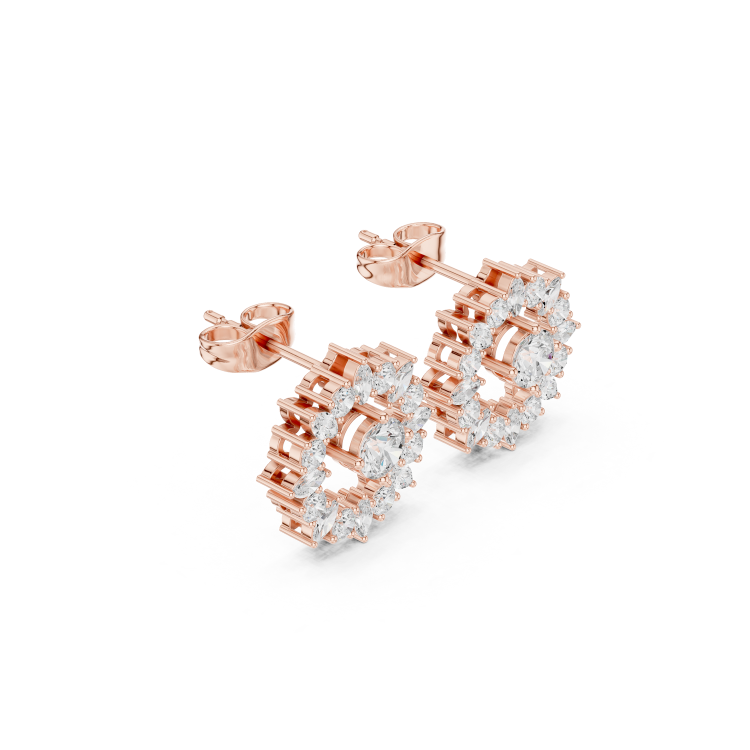 Perla Diamond Earring