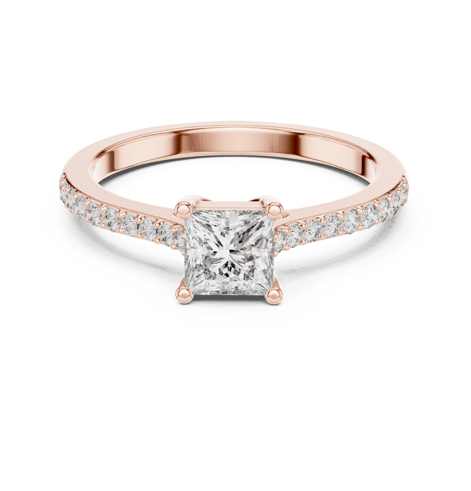 Arista Solitaire Ring