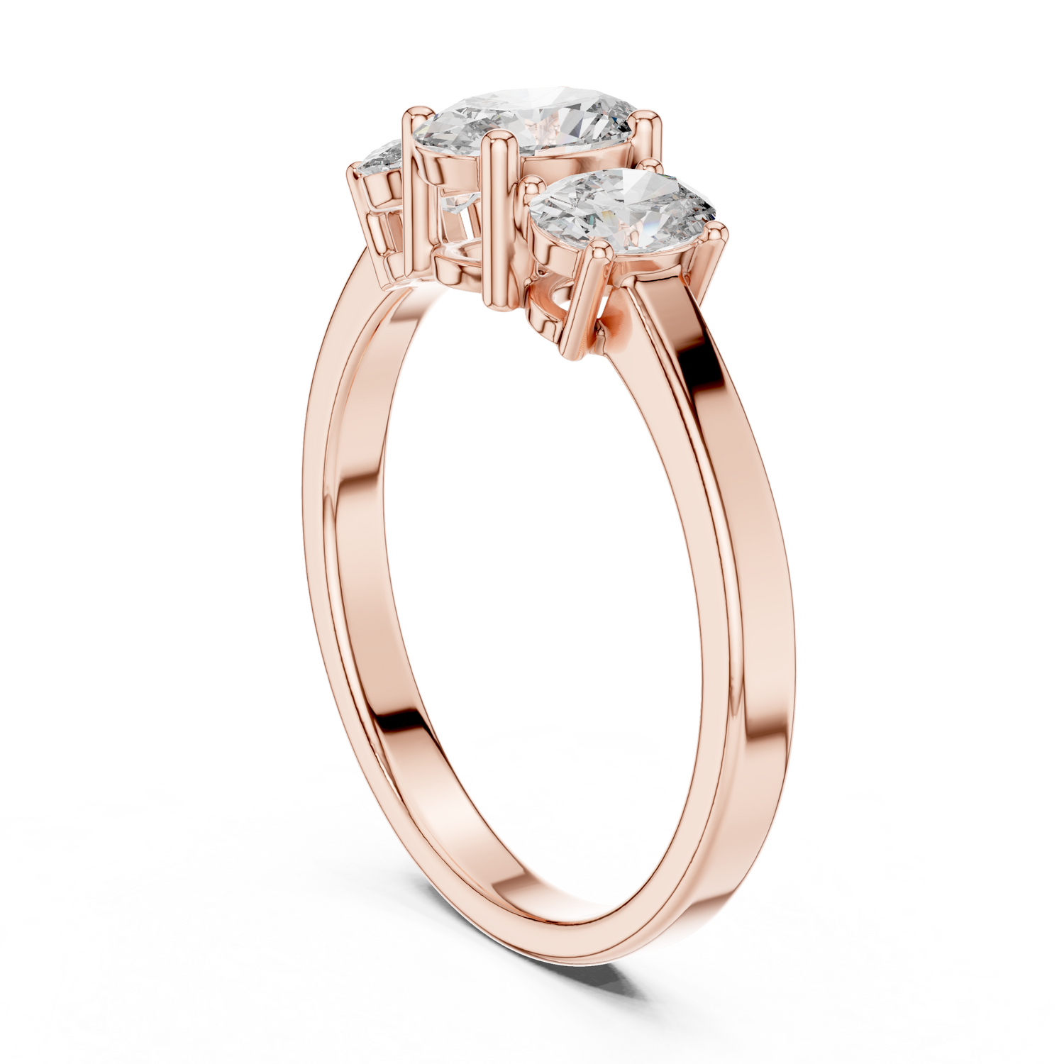 Zavian Three Stone Ring