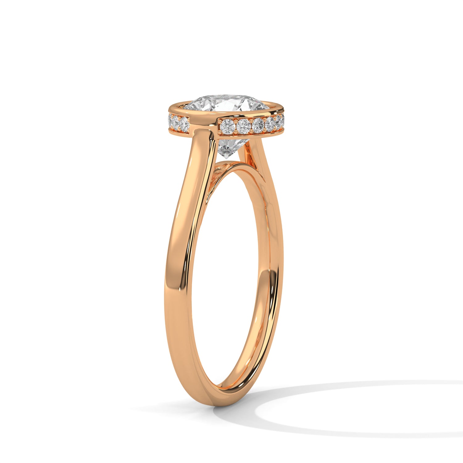 Aura Solitaire Ring