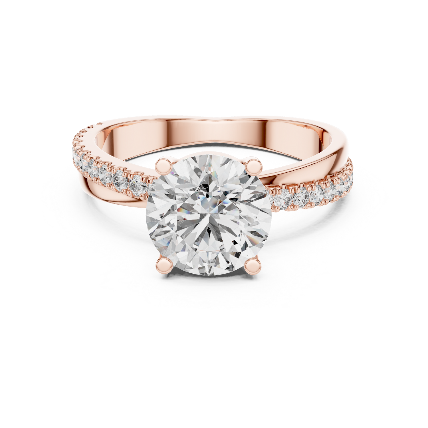 Omega Solitaire Ring