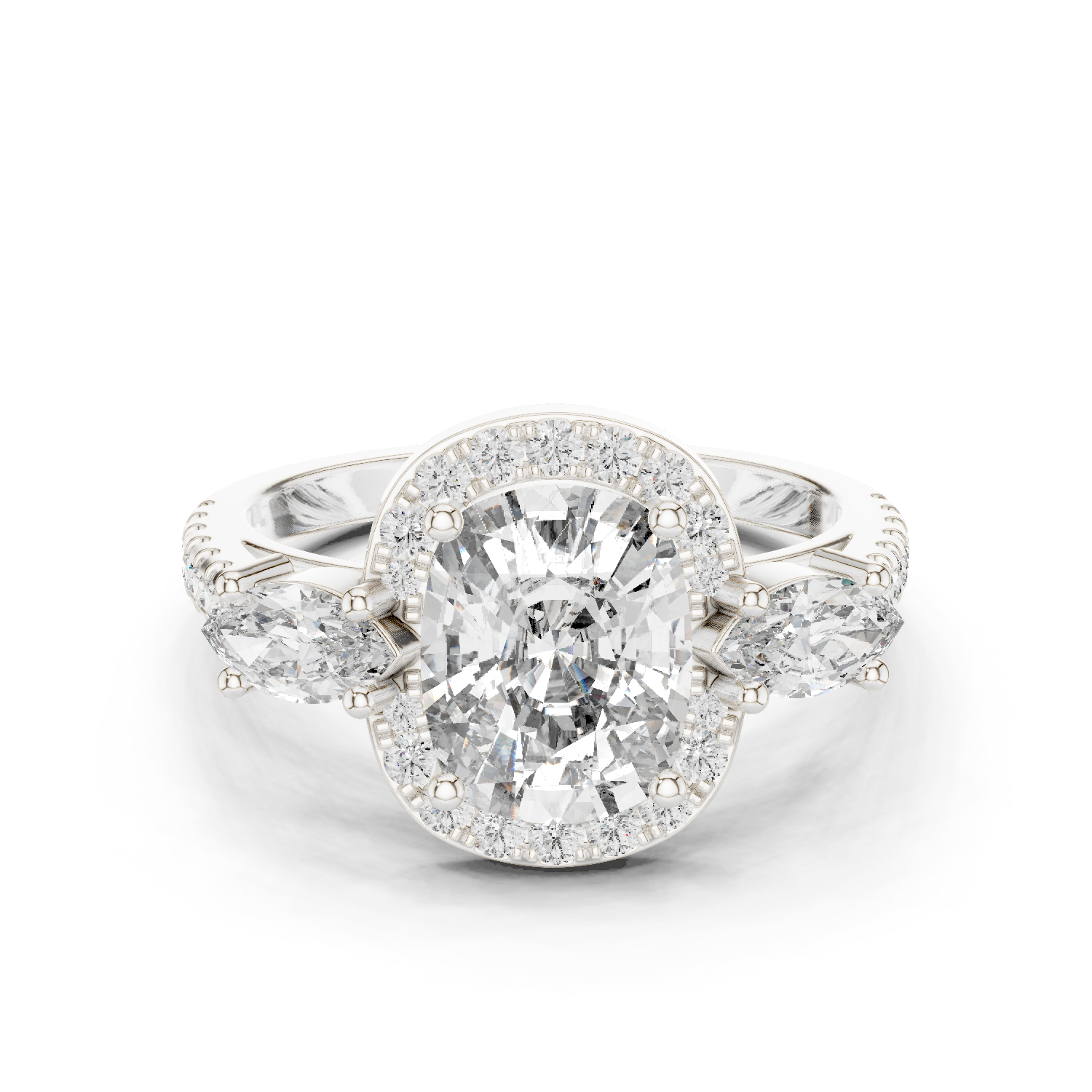 Omega Solitaire Ring
