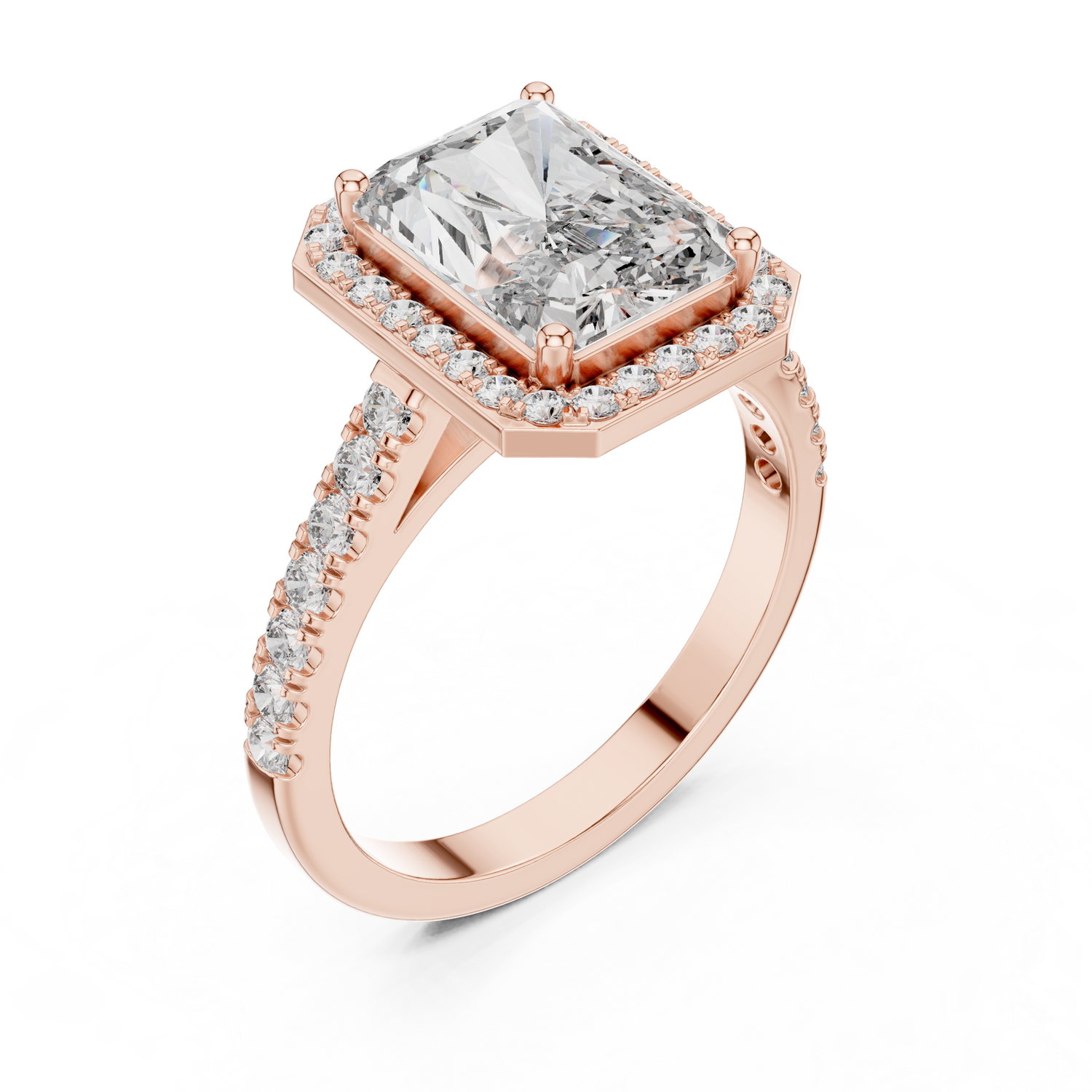 Alpha Solitaire Ring
