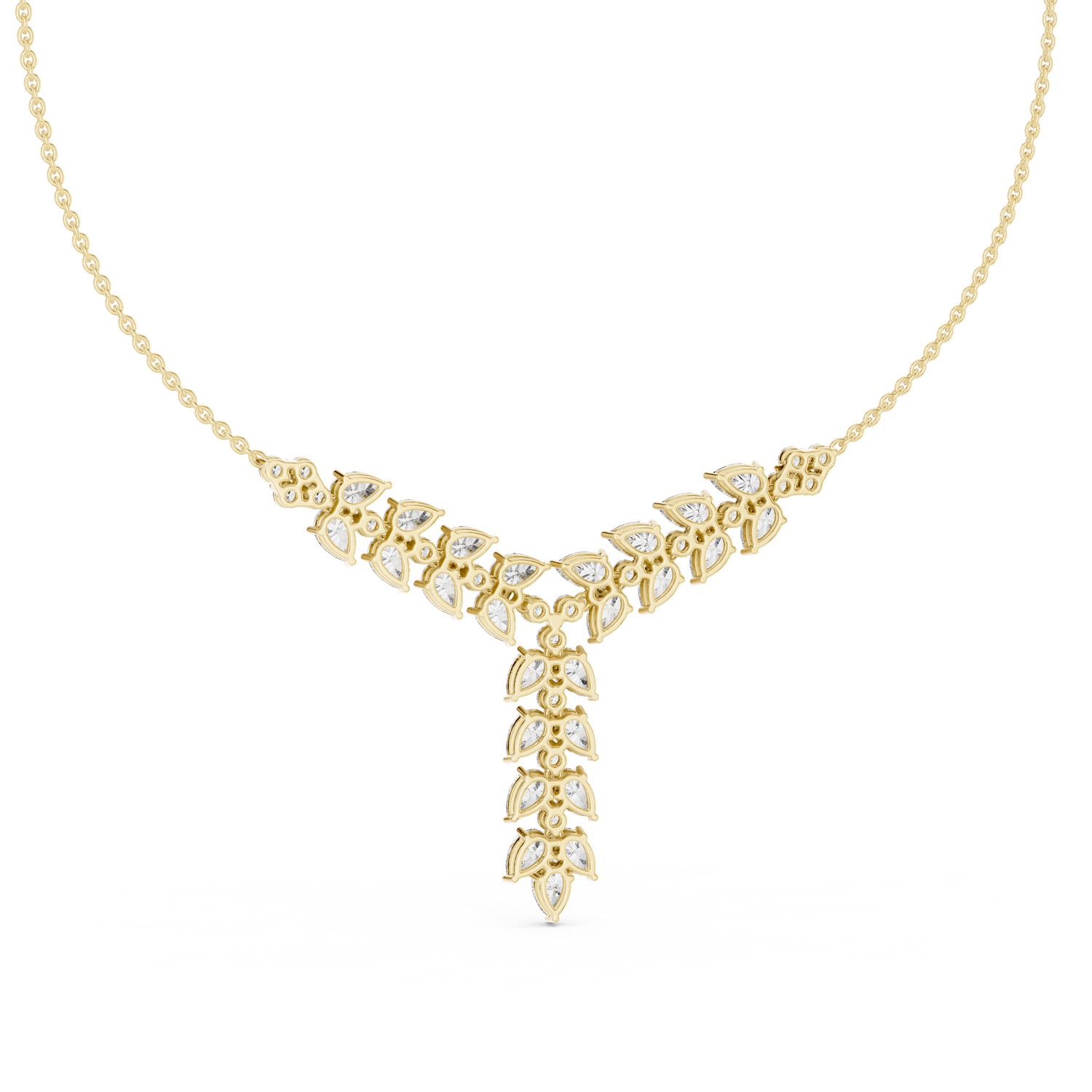 August Diamond Necklace