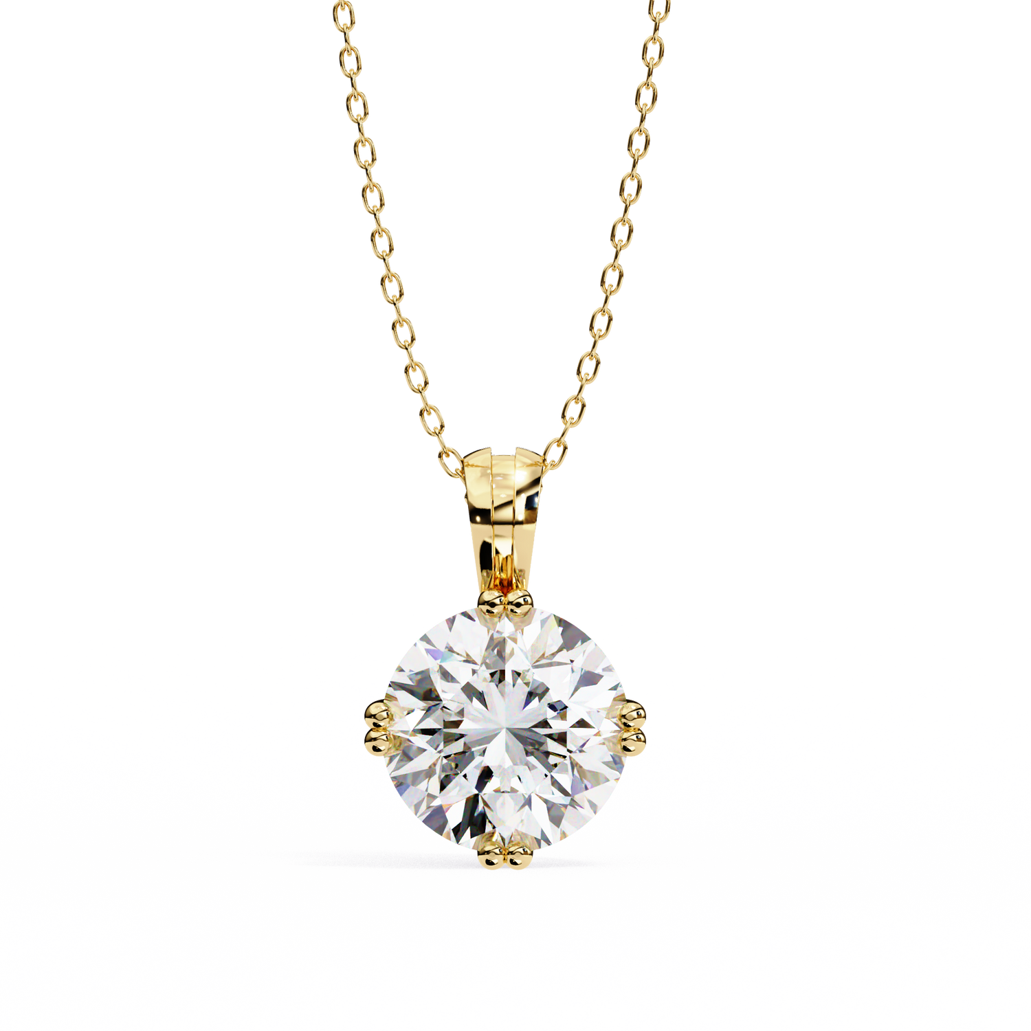Alena Solitaire Pendant