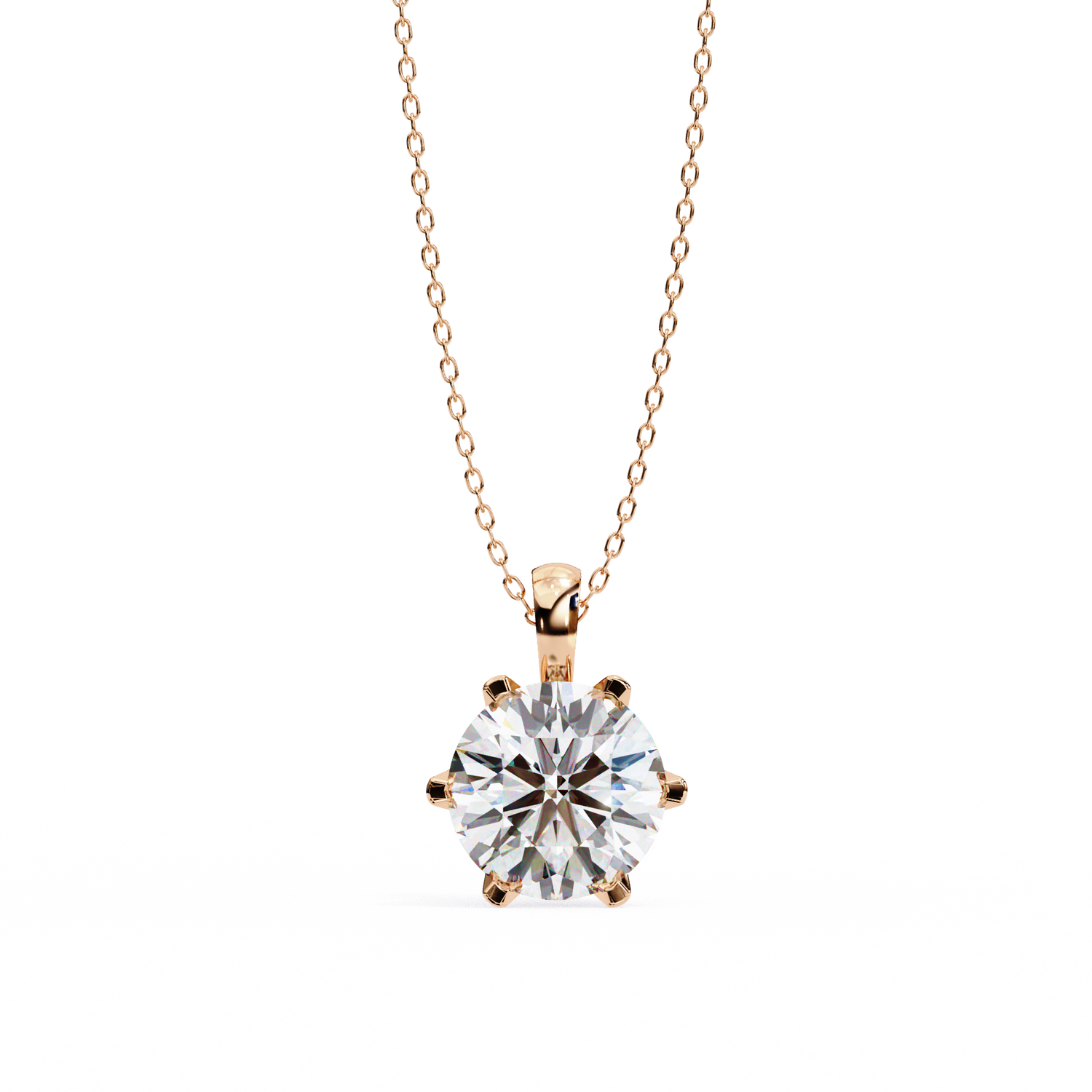 Jillian Solitaire Pendant