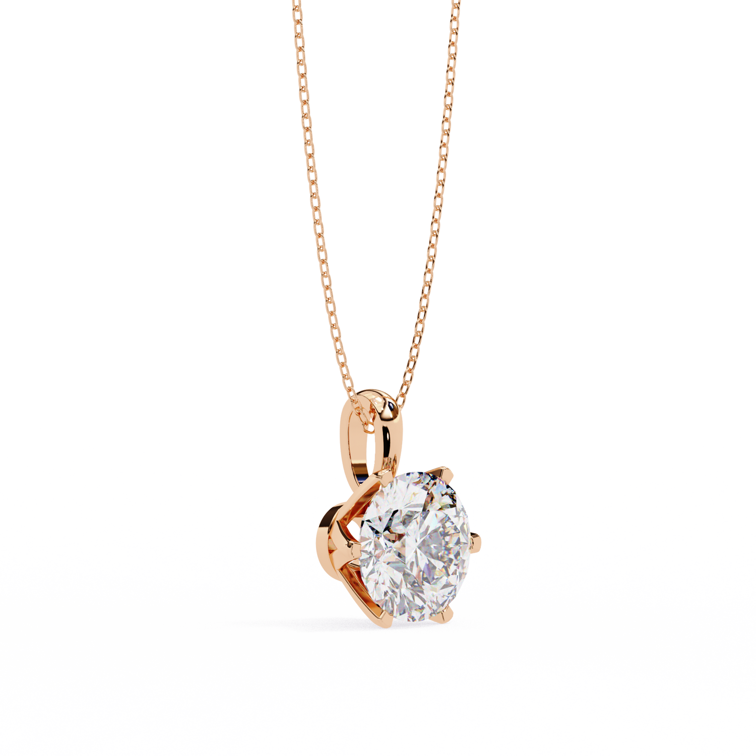 Jillian Solitaire Pendant